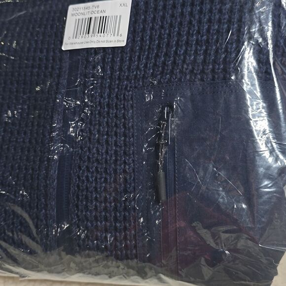 729 NWT BASS OUTDOOR Men's 1/4 Zip Sweater Size 2XL - Picture 6 of 7